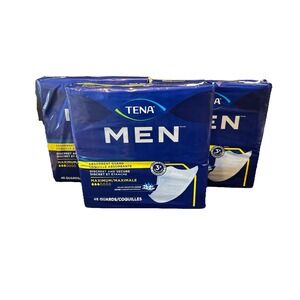 Tena Men Maximum Absorbency Men's Incontinence Pads Guards  3 packs 48ct Each